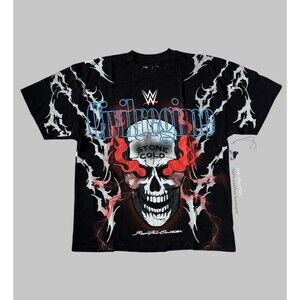 Civil Regime x WWE Stone Cold Steve Austin Raising Hell Tee Men’s Medium NWT